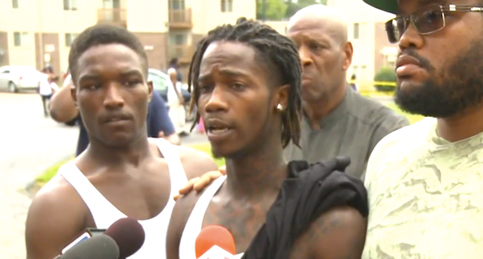 'Hands up, don't shoot' witness arrested on drug charges days after suing Ferguson and police