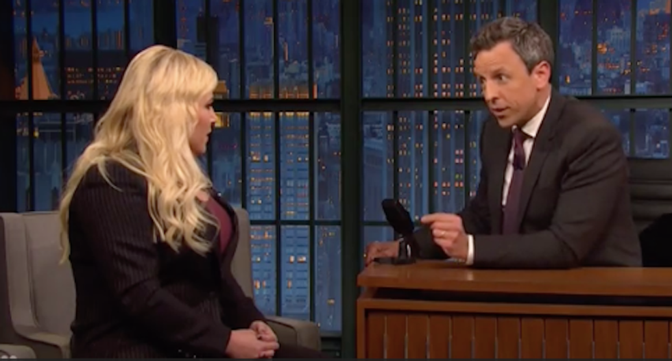 Seth Meyers calmly dismantles Meghan McCain over her attacks on Muslim congresswoman