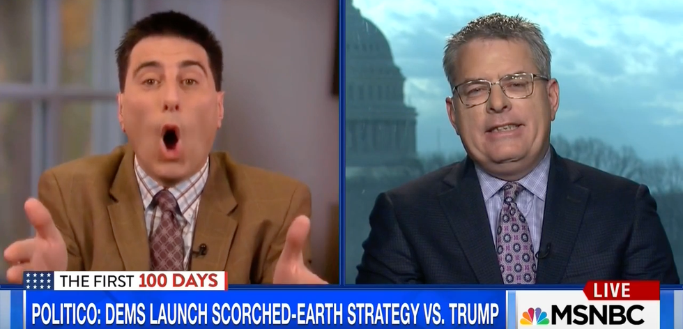 'Donald Trump is a baby!': Opposing brothers brawl on MSNBC over president's voter fraud paranoia
