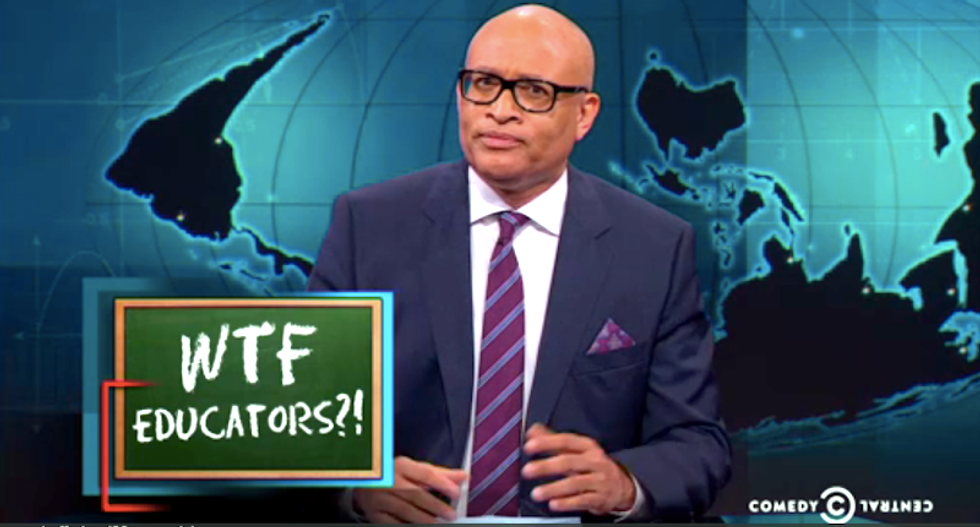 Larry Wilmore mystified by Georgia principal's racist rant: 'You said that like we would be on your side'