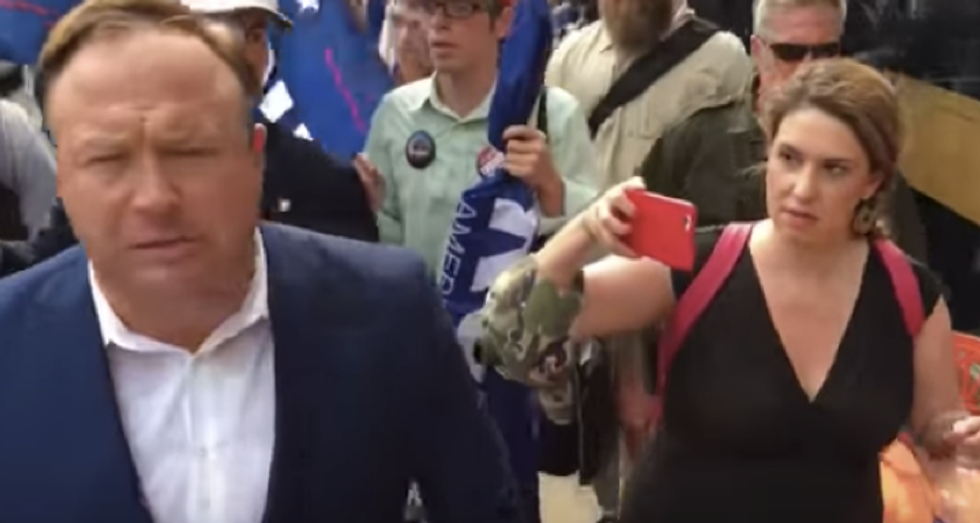 If Trump knew what Alex Jones said about him, he wouldn't give him press credentials