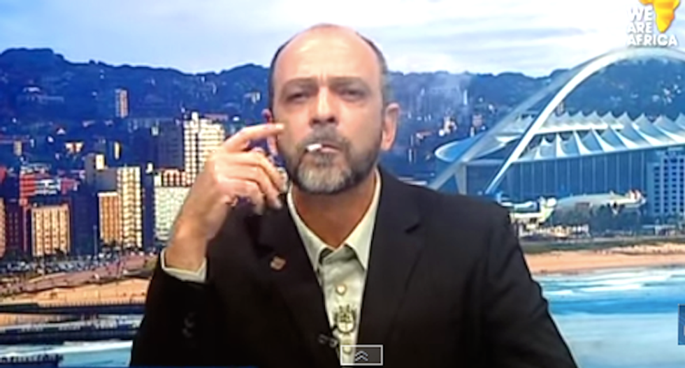 WATCH: Pro-pot activist runs completely out of f*cks to give and smokes a joint on live TV