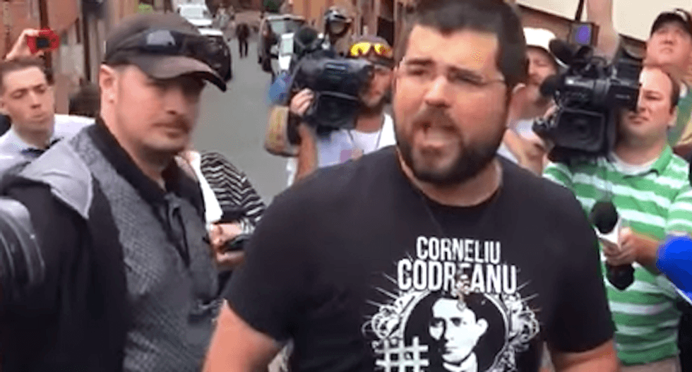 White nationalist figure quits after he's cuckolded and beaten up by racist group co-founder