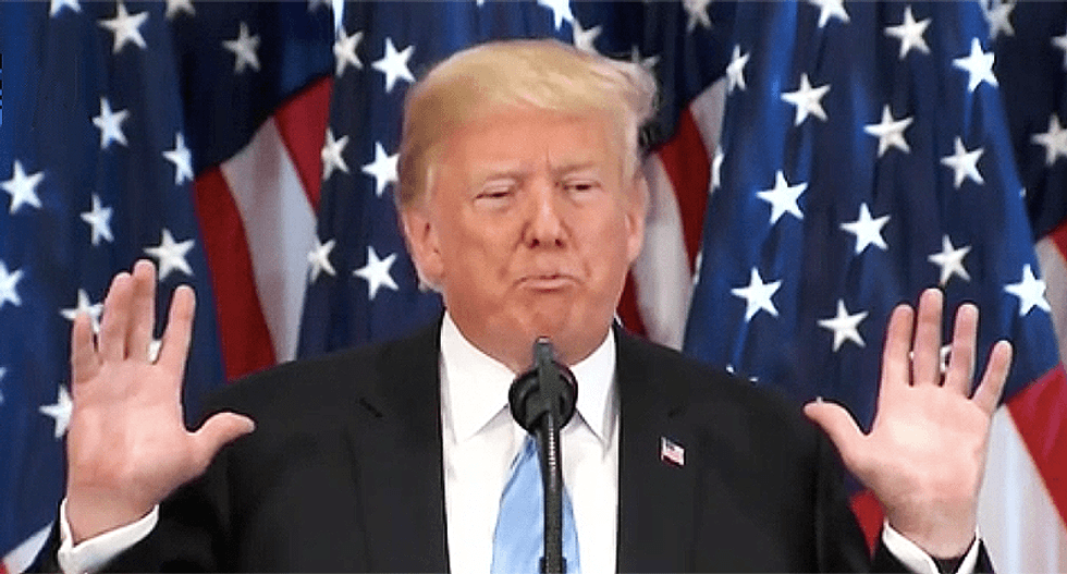 Here are 7 of the wildest and most unhinged moments from Trump's off-the-rails press conference