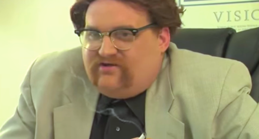 Watch Mike Huckabee's son work up a sweat in raunchy low-budget film he doesn’t want you to see