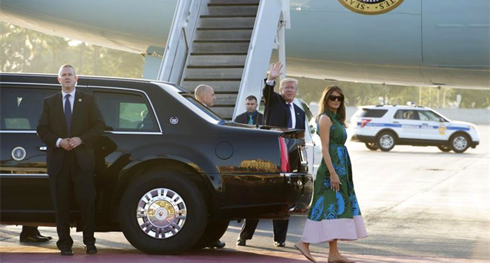 Three motorcycle cops injured in Trump motorcade accident