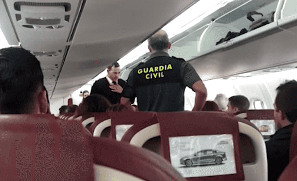 Elderly man thrown off flight after hurling racist abuse at black flight attendant