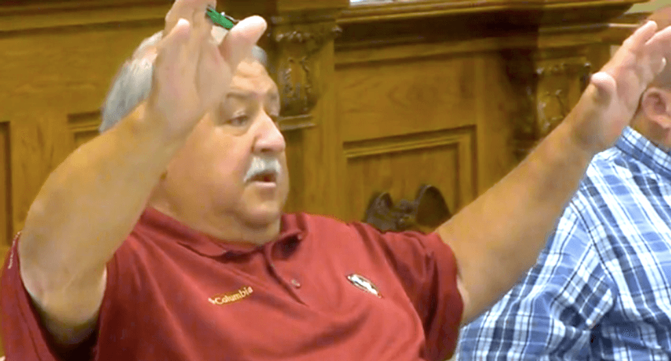 Florida official caught on tape griping that he had to wait behind 'n*****s' to visit brother in jail