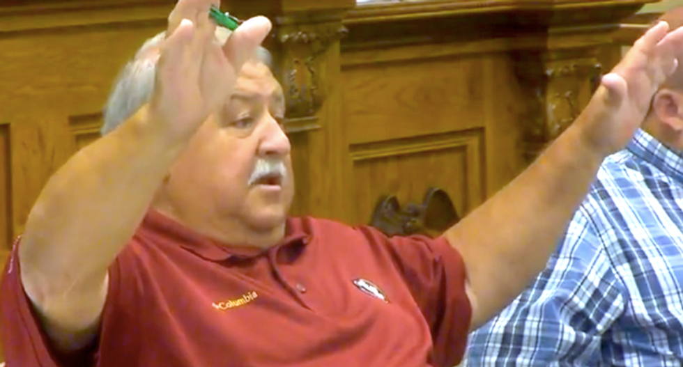 Florida official caught on tape griping that he had to wait behind 'n*****s' to visit brother in jail