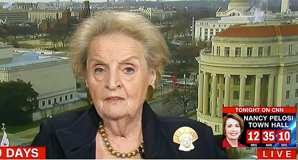 Madeline Albright rails against the travel ban: Trump officials need to 'actually read the Constitution'