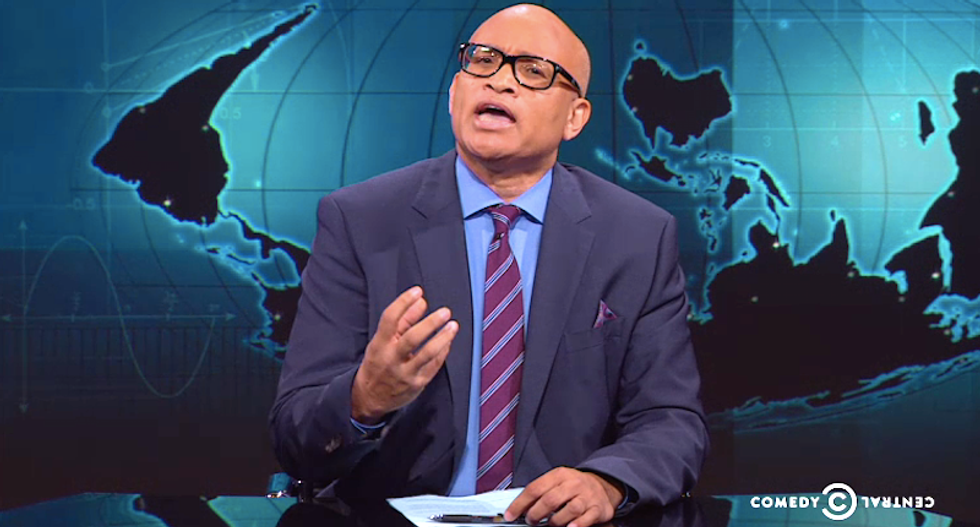 Larry Wilmore rips conservative response to Charleston shootings: Fox 'makes my f*cking head explode'