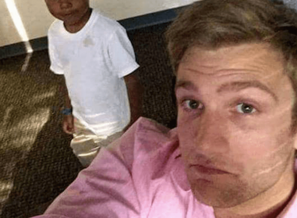 Atlanta man gets himself and his friends fired by mocking black child in racist Facebook selfie