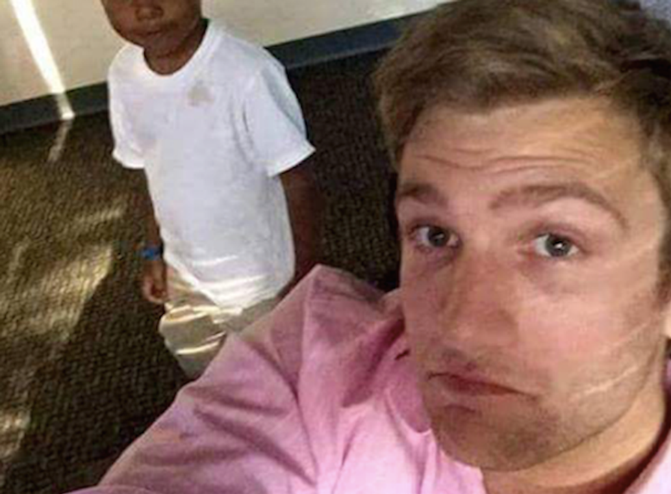 Atlanta man gets himself and his friends fired by mocking black child in racist Facebook selfie