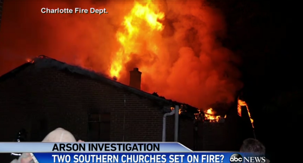 Who’s burning black churches? Arsonists hit at least 3 Southern congregations in the last 7 days