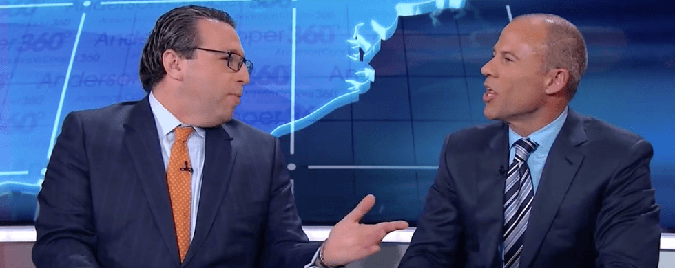 WATCH: Stormy Daniels' attorney gets into shouting match with Michael Cohen's lawyer in marathon segment on CNN