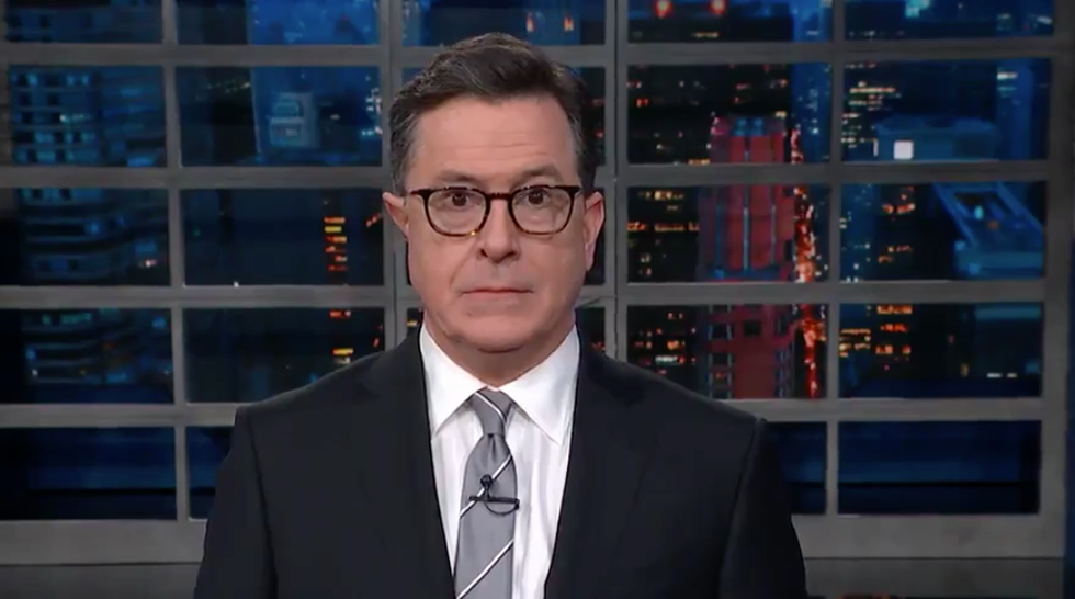 Colbert hilariously mocks Senate intel committee for avoiding question on Trump's congratulatory call to Putin