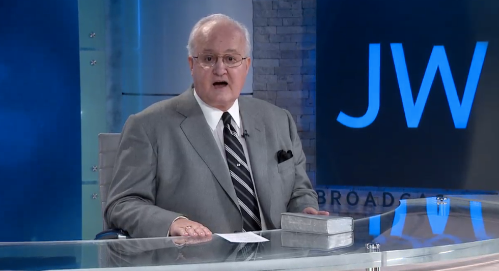 Jehovah's Witness leader promotes child safety cartoon with homophobic rant