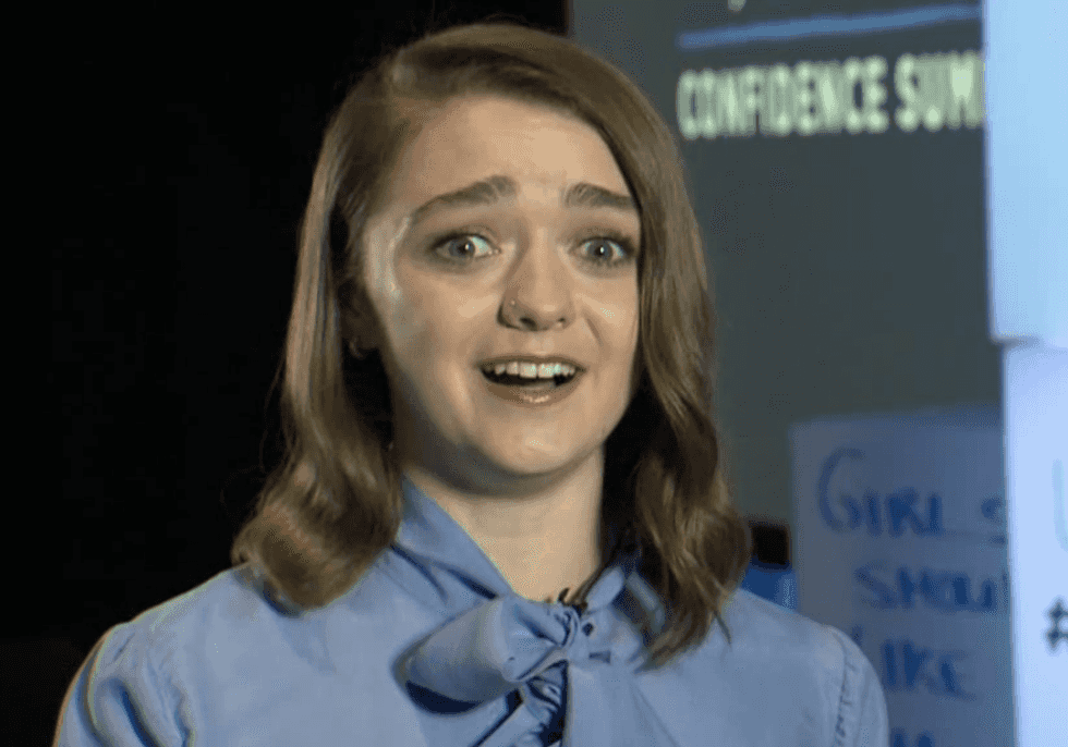 Maisie 'Arya Stark' Williams is sorry to break it to you -- but Jon Snow is really dead