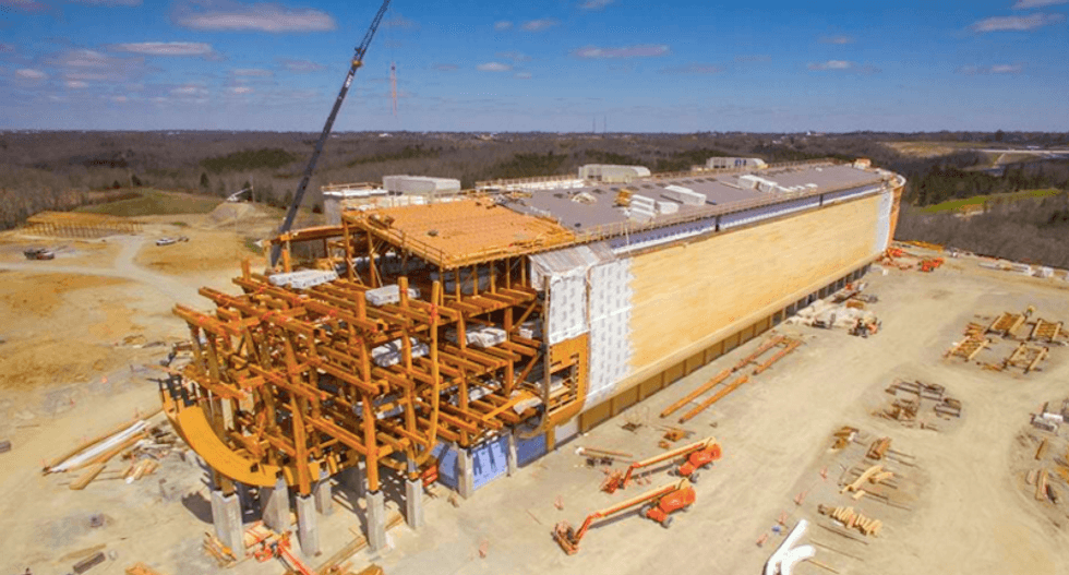 SNEAK PEEK: Ken Ham thinks this fake dinosaur on Noah’s Ark will convince you to ‘trust God’s word’