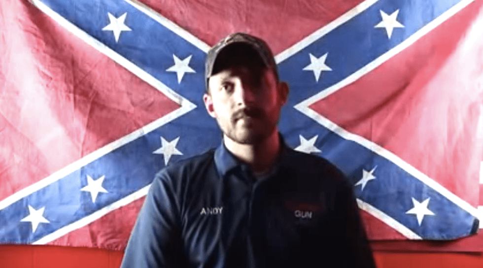 Confederate ‘patriot’ bans Muslims from his Florida gun shop in hilariously melodramatic video