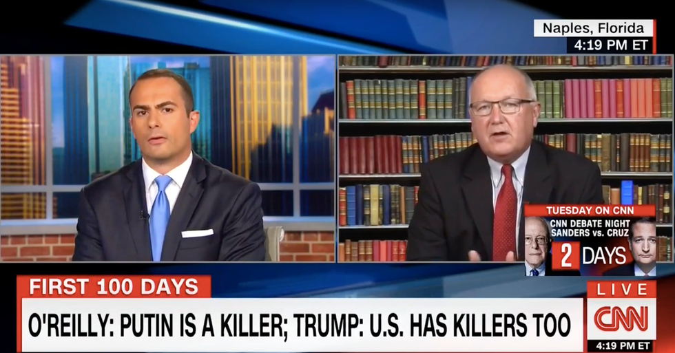 'I've seen the transcript, sir': CNN anchor scorches Trump-supporting Republican on Putin defense