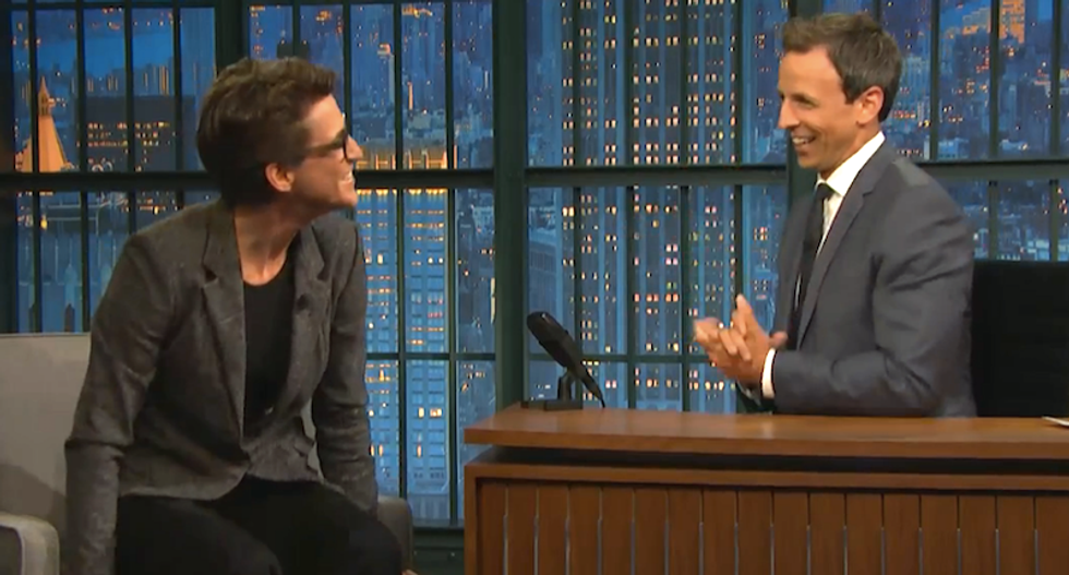 Rachel Maddow and Seth Meyers laugh their asses off at Donald Trump’s GOP ‘frontrunner’ status