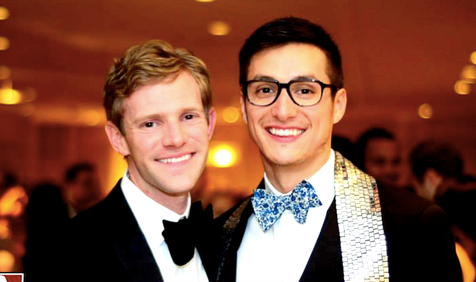 Unlucky gay-basher left bloodied and humiliated after tangle with gay married West Point grads