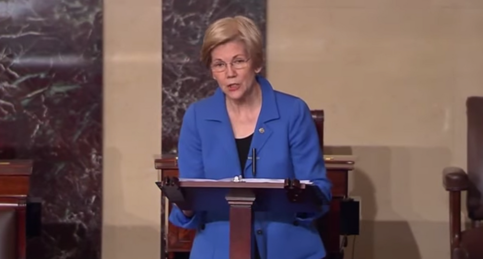 Warren rages against Mitch McConnell after he blocks her reading of Coretta Scott King's letter