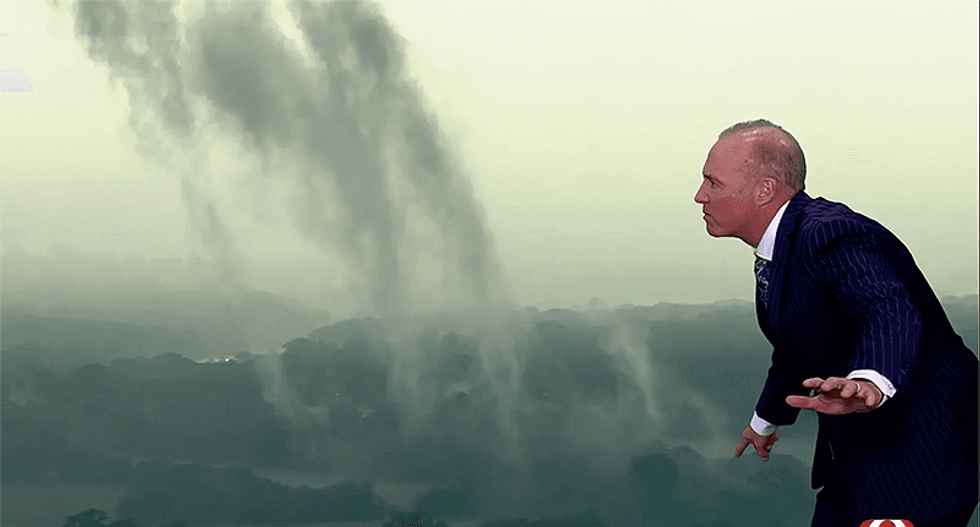 'I've never seen that before': Oklahoma weather stuns meteorologists with bizarre tornado coming from the ground