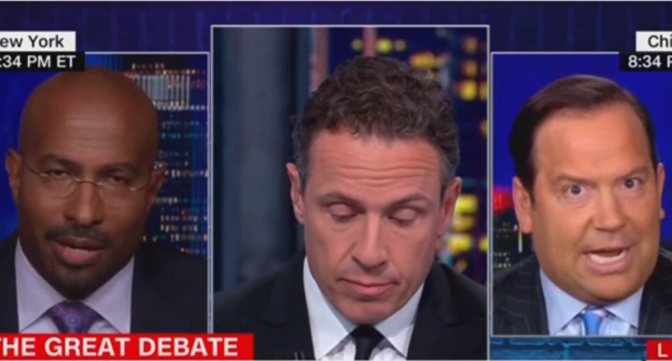 CNN panel devolves into chaos as Trump surrogate tries to excuse president's smear of the Central Park Five