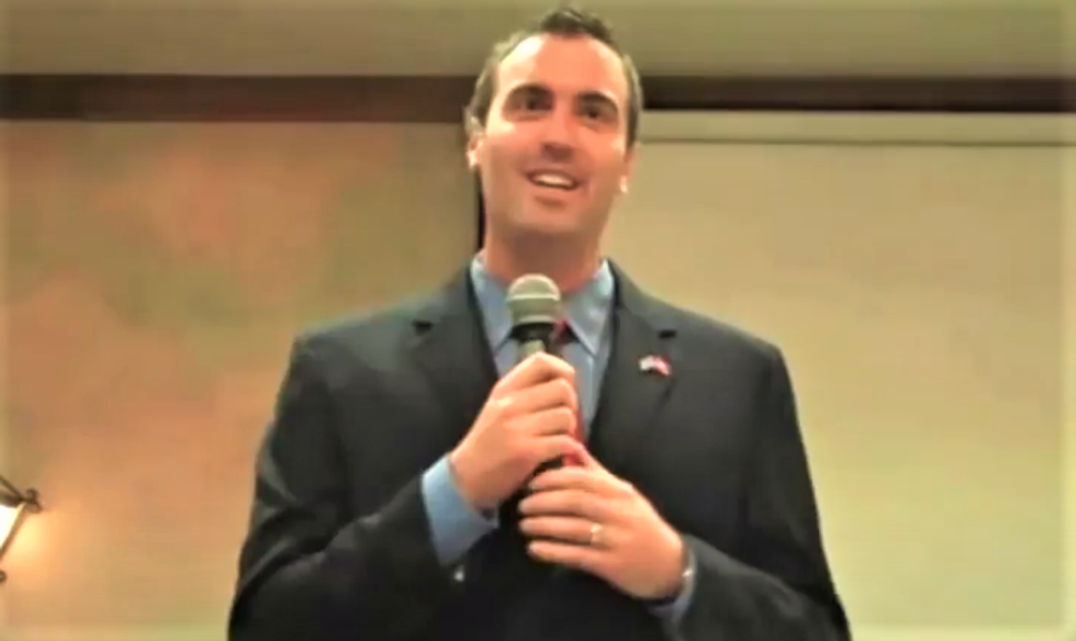 Ex-Tea Party candidate comes unglued at anti-gun vets: Surviving Iraq was 'the last great thing they did in this life'