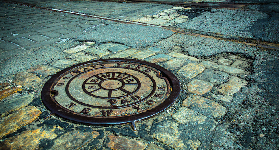 Three men arrested following treasure hunt in New York City's sewers