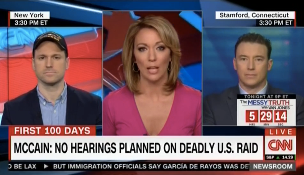 Former Navy SEAL gets nasty on CNN by questioning John McCain and anti-Trump veteran's service