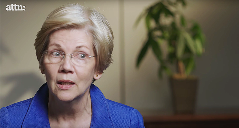 Warren suggests Trump may be behind bars during 2020 election: 'He may not even be a free person'