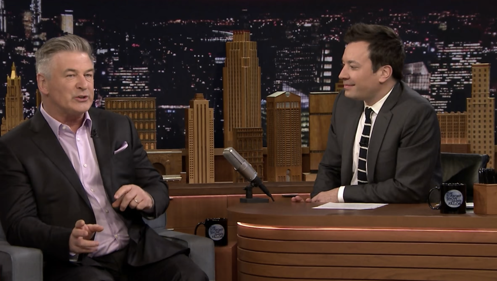 Alec Baldwin and Jimmy Fallon's dueling Trump impressions will get you pumped for this week's SNL