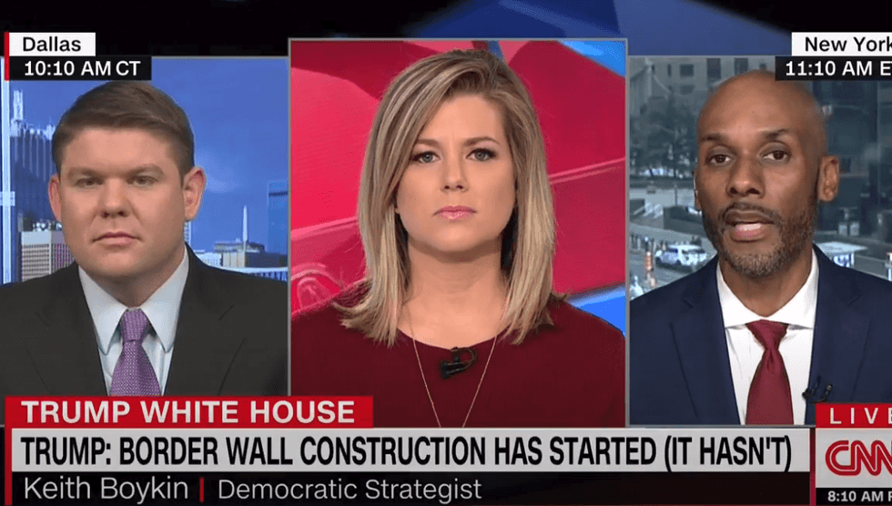 CNN's Keith Boykin nails Trump supporter over wall funding: 'Taxpayers are on the hook for his fake promise'