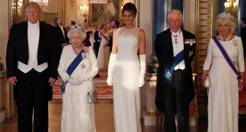 ‘Why does Ivanka have a maxi pad stuck to her head?’ and other hilarious quips about the Trumps' UK visit