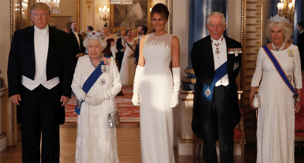 ‘Why does Ivanka have a maxi pad stuck to her head?’ and other hilarious quips about the Trumps' UK visit