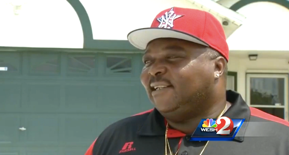 Vandals burn racial slur in Florida man's lawn: 'Everybody's just driving by and reading it'