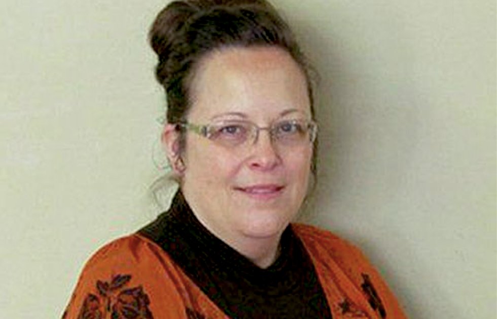 Kim Davis says in statement: 'This has never been a gay or lesbian issue. It is about marriage and God's Word.'