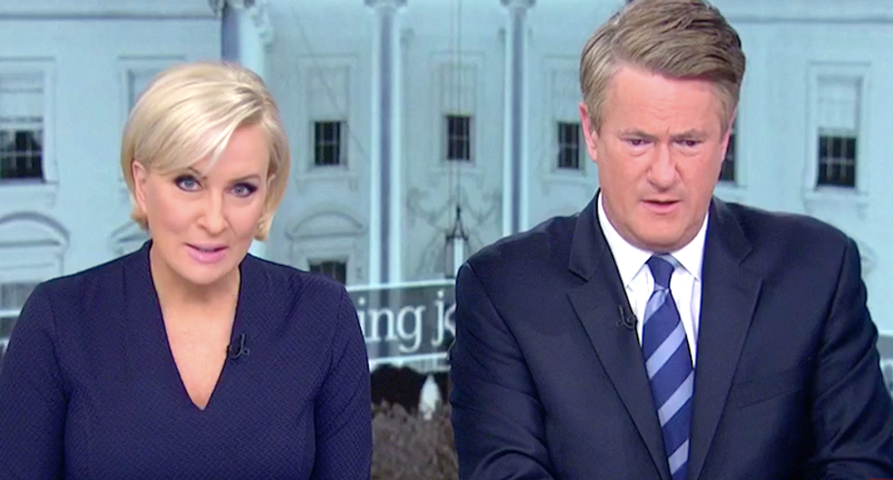 'Extremely dangerous to our democracy': MSNBC's Joe and Mika shame Sinclair anchors for reciting pro-Trump propaganda