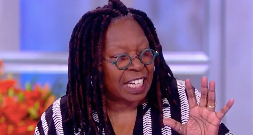 Whoopi Goldberg so enraged by Trump’s appearance at Normandy that View producers were forced to beep her