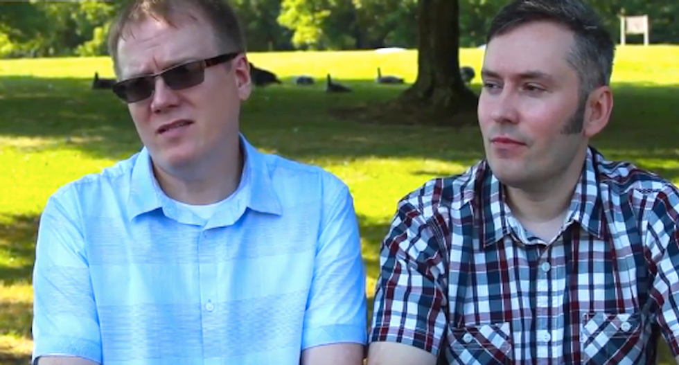 Gay Kentucky couple says Kim Davis 'tainted' their wedding: ‘Our marriage license put someone in jail’