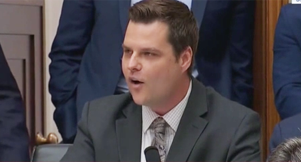 GOP's Matt Gaetz attempts to corner John Dean -- but his failed interrogation results in nothing but laughter