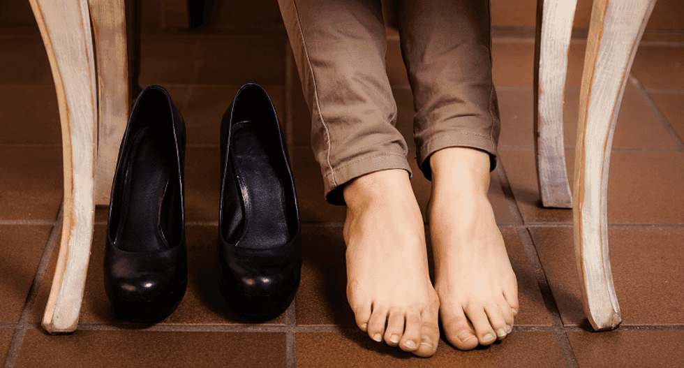 Scooter-riding Florida man caught crawling under tables to sniff college women's feet