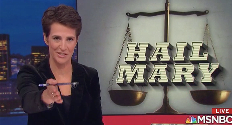 Rachel Maddow reveals Michael Flynn's new plot to score a pardon: Hiring a Fox News lawyer