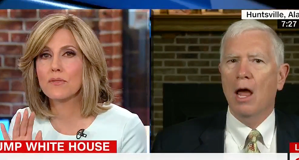 Rep. Mo Brooks crashes and burns after CNN’s Alisyn Camerota challenges him on caravan migrant claims