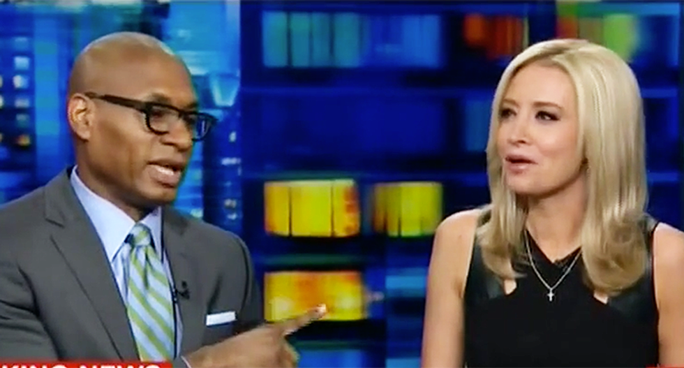 'Don't touch me': CNN panel goes off the rails when Kayleigh McEnany accuses Charles Blow of 'sinister motivations'