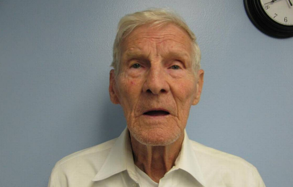 Elderly teacher who molested child freed because he was 'terminally ill' allegedly assaults clerk at erotic shop