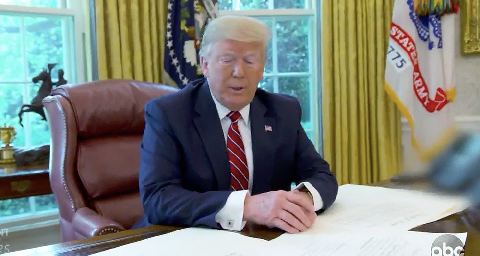 'Stupidest act of narcissism to date': Congressman nails Trump for desperate Hurricane Dorian map